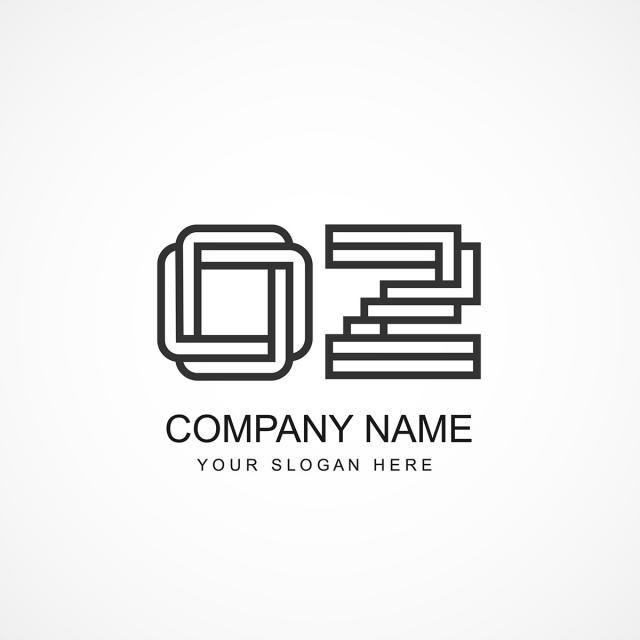 Oz Logo - Initial Letter OZ Logo Template Template for Free Download on Pngtree