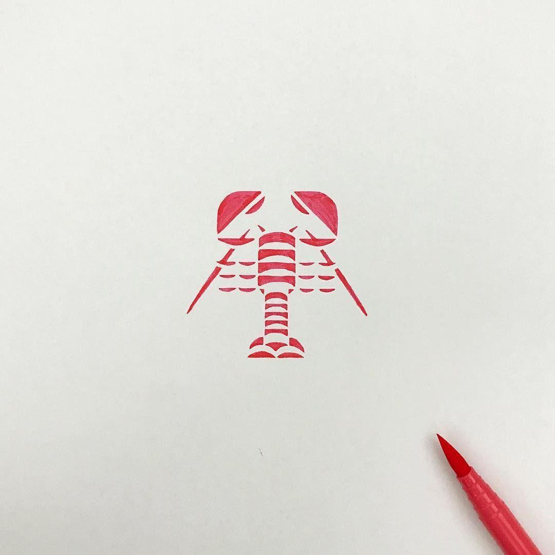 Crayfish Logo - Crayfish #crayfish #doodle #illustration #logo #pictogram #icon ...