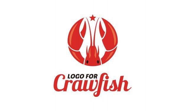 Crayfish Logo - Crawfish Prawn Shrimp Lobster Seafood Logo Vector