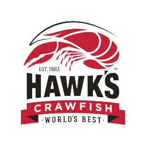 Crayfish Logo - Hawk's Crawfish | World's Best Boiled Crawfish
