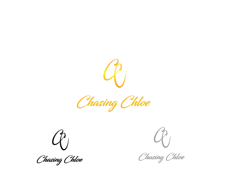 Chasing Logo - Elegant, Playful, Apparel Logo Design for Chasing Chloe by ErTistic ...
