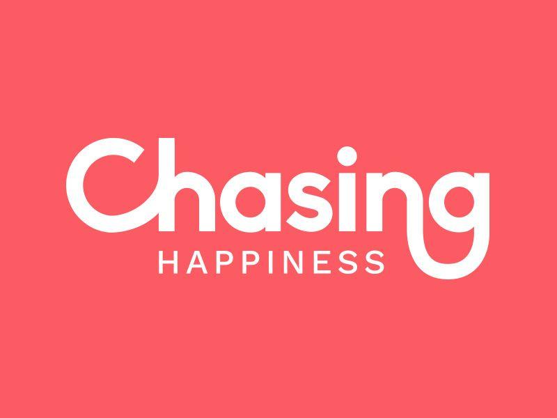 Chasing Logo - Chasing Happiness Logo by Richard Collins on Dribbble