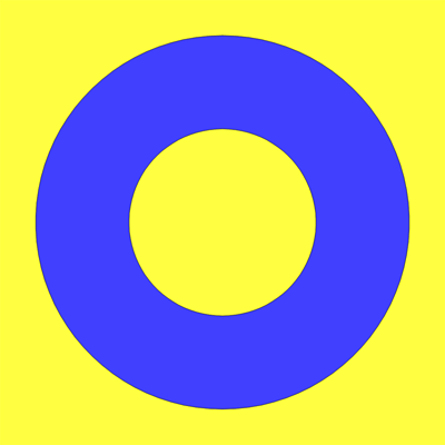Yellow and Blue Circle Logo - Cement Kilns: Blue Circle