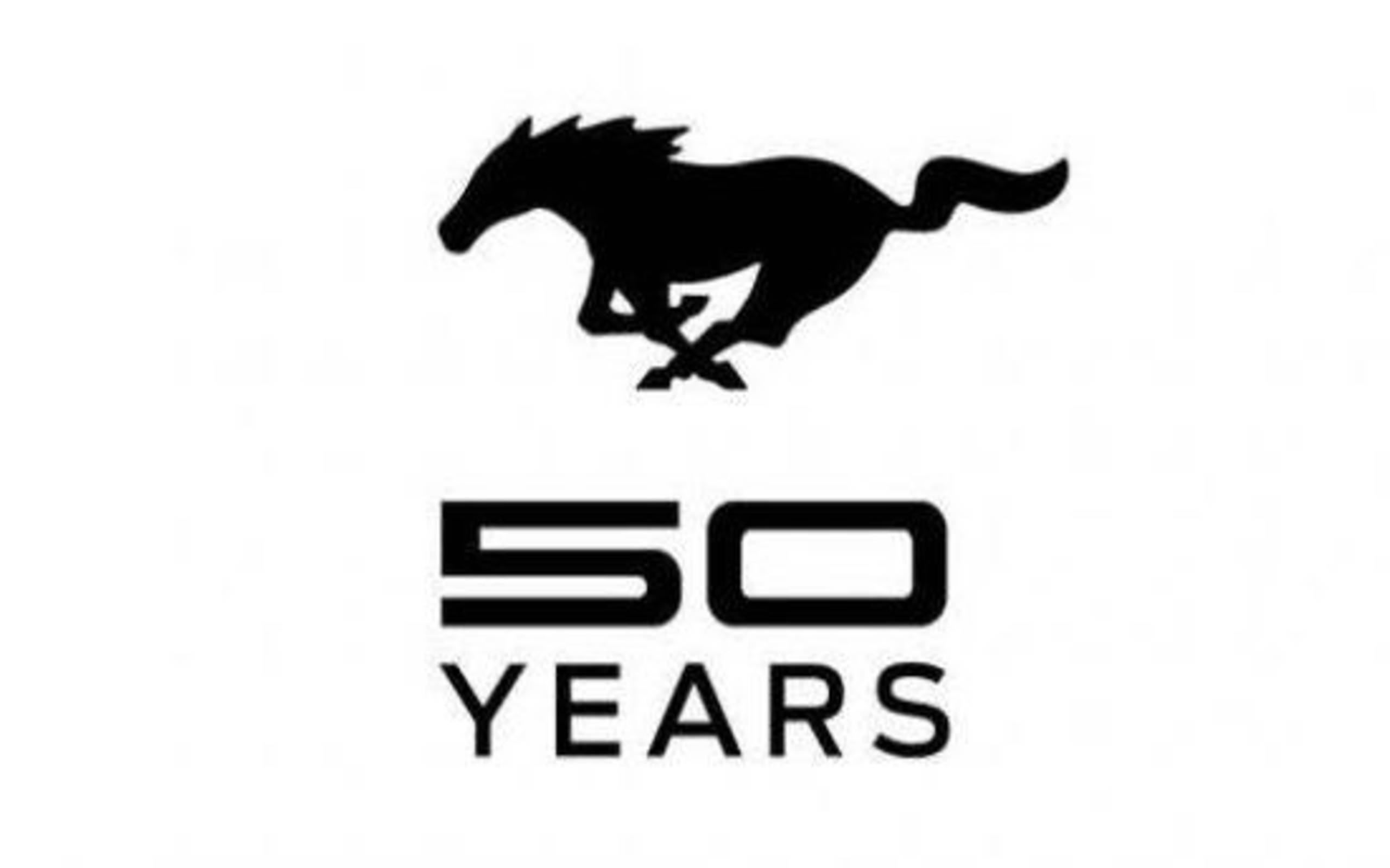 Autoweek Logo - Ford unveils Mustang 50th anniversary logo | Get the latest car news ...