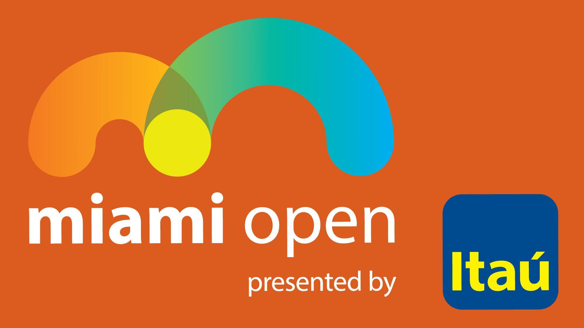 Itau Logo - It's The Miami Open Now. Obrigado, Itaú