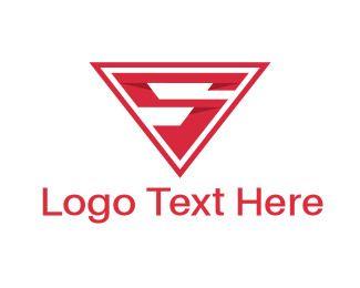 Supergero Logo - Red Letter S Logo