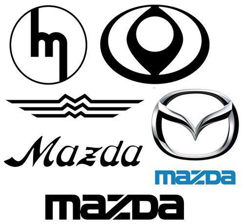 New and Old Mazda Logo - Mazda logo history | Mazda | Cars, Mazda cars, Logos