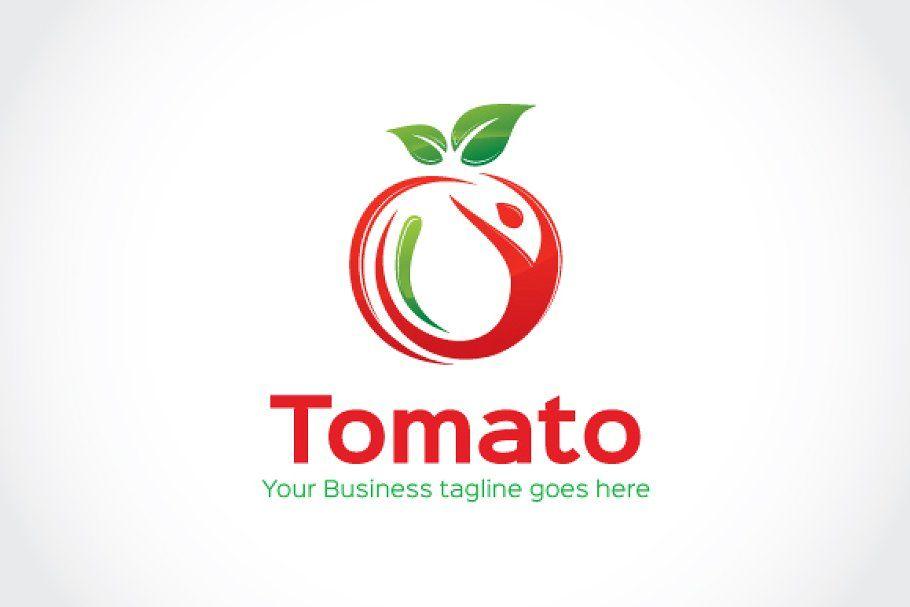 Tomato Logo - Tomato Logo Template Logo Templates Creative Market