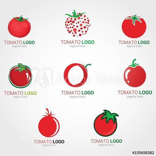 Tomato Logo - Tomato Logo Design Template - Buy this stock vector and explore ...