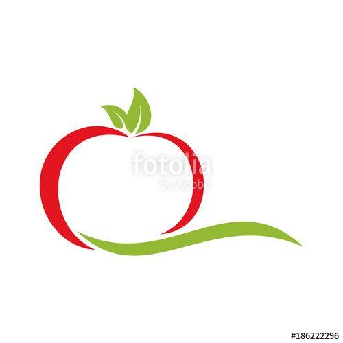 Tomato Logo - Tomato icon, vegetable nature logo