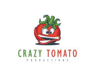 Tomato Logo - Crazy Tomato Designed by 77Zack | BrandCrowd