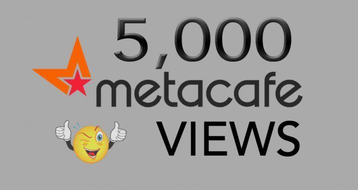Metacafe Logo - Get 5,000 Metacafe Views To Your Video For $5 | Zeerk