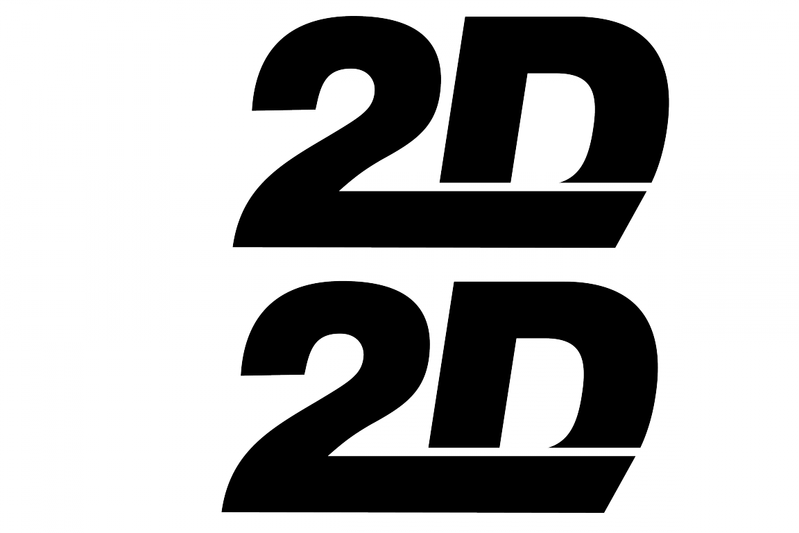 2D Logo - Sponsor Sticker 2D