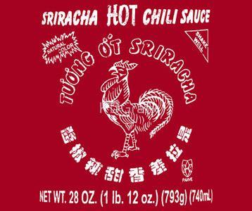 Siraacha Logo - Sriracha Sauce T-Shirt - Red Rooster Hot Sauce Shirt