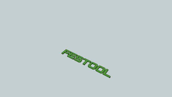 Festool Logo - Festool Logo | 3D Warehouse