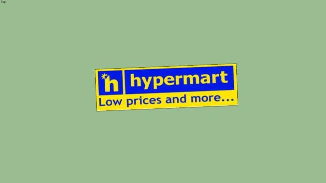 Hypermart Logo - Hypermart Logo | 3D Warehouse