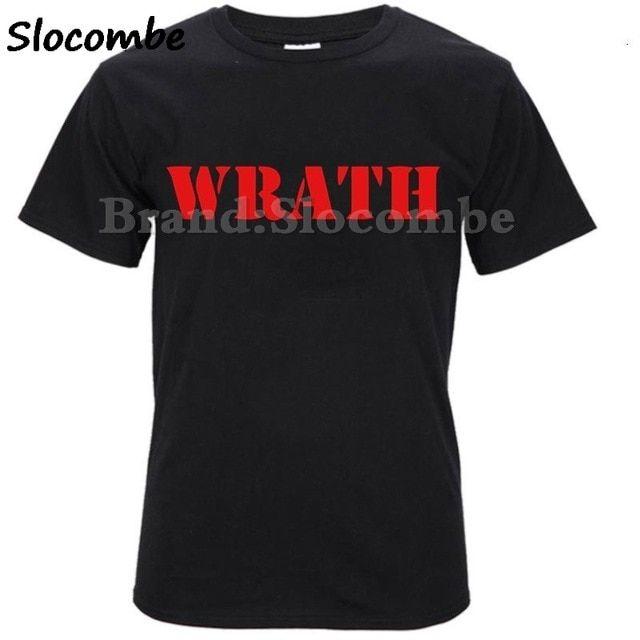 Wrath Logo - US $5.69 5% OFF. Limited WRATH Natural Selection Logo Design Men Black T Shirt Size XS XXL In T Shirts From Men's Clothing On Aliexpress.com. Alibaba