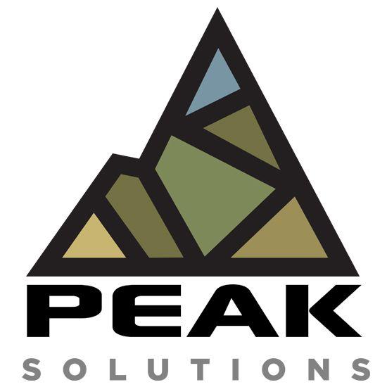 Peak Logo - Mountain Peak Solutions Logo Design