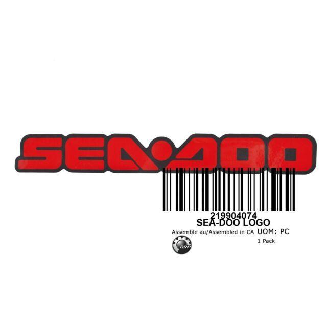 Sea-Doo Logo - SEADOO OEM Sea Doo Logo 219904074 GTI Ltd 2013 2014