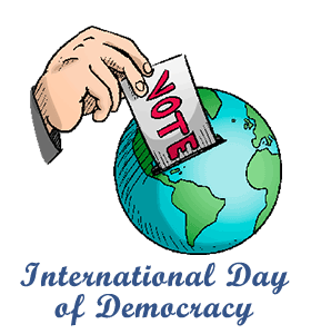 Democracy Logo - International Day of Democracy - US