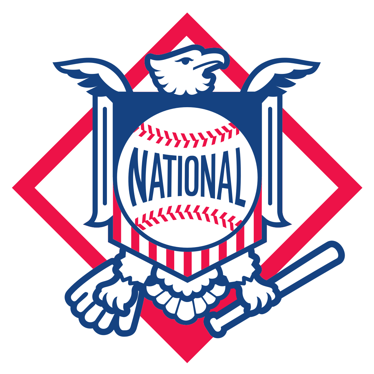 Old MLB Logo LogoDix