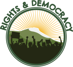 Democracy Logo - Rights & Democracy Vermont