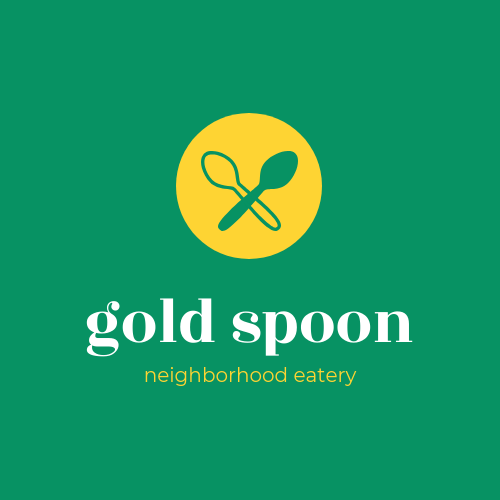 Restraint Logo - Green Modern Restaurant Logo Design Template