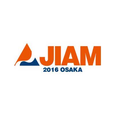 Indel Logo - JIAM Osaka 2016 logo. INDEL solutions in textile technologies