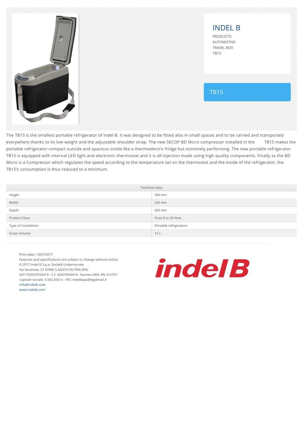 Indel Logo - TB15 B Catalogs