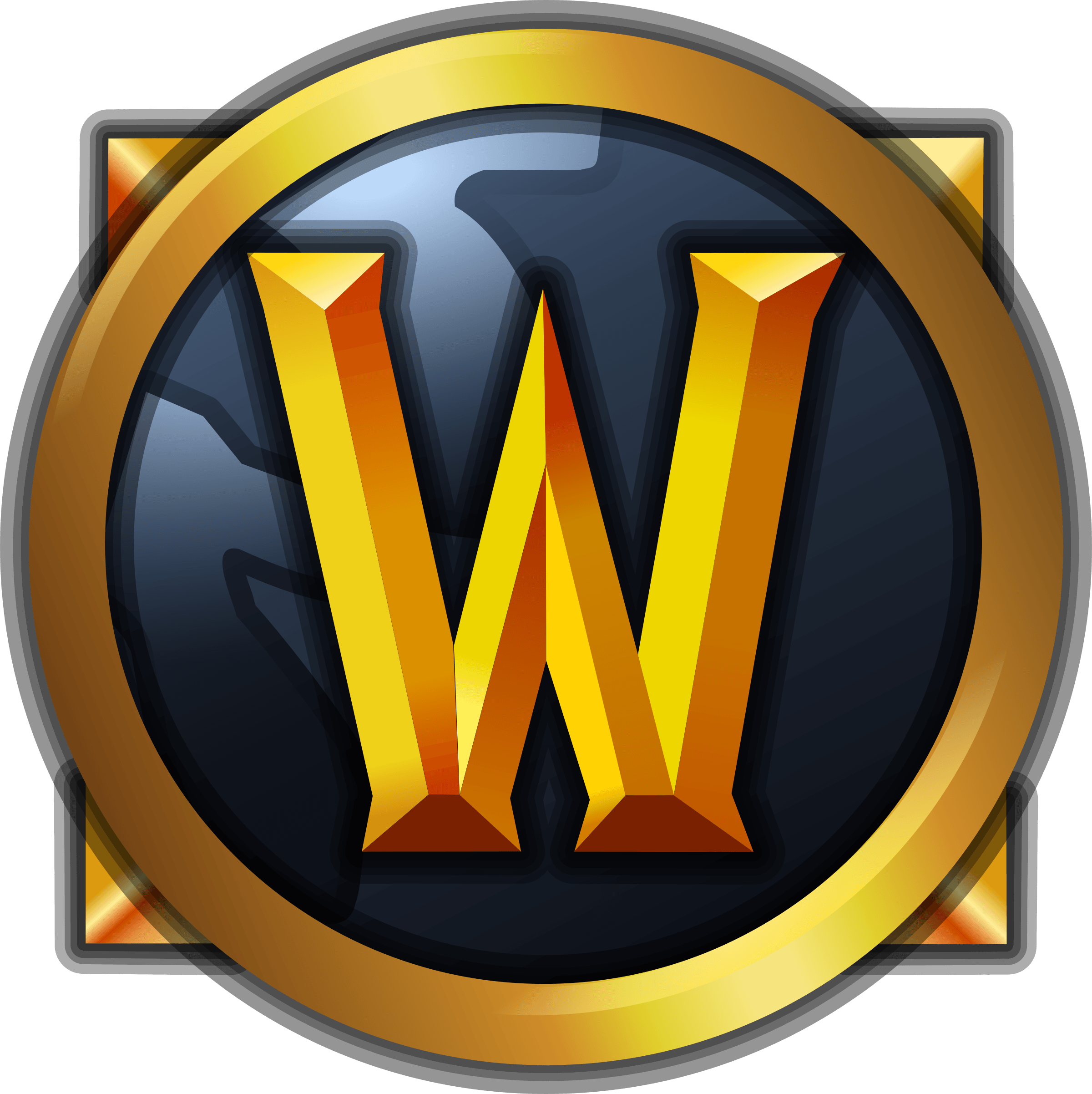 Warcraft Logo - World of Warcraft Logo PNG Transparent & SVG Vector - Freebie Supply