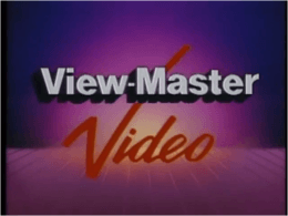 View-Master Logo - View Master Video
