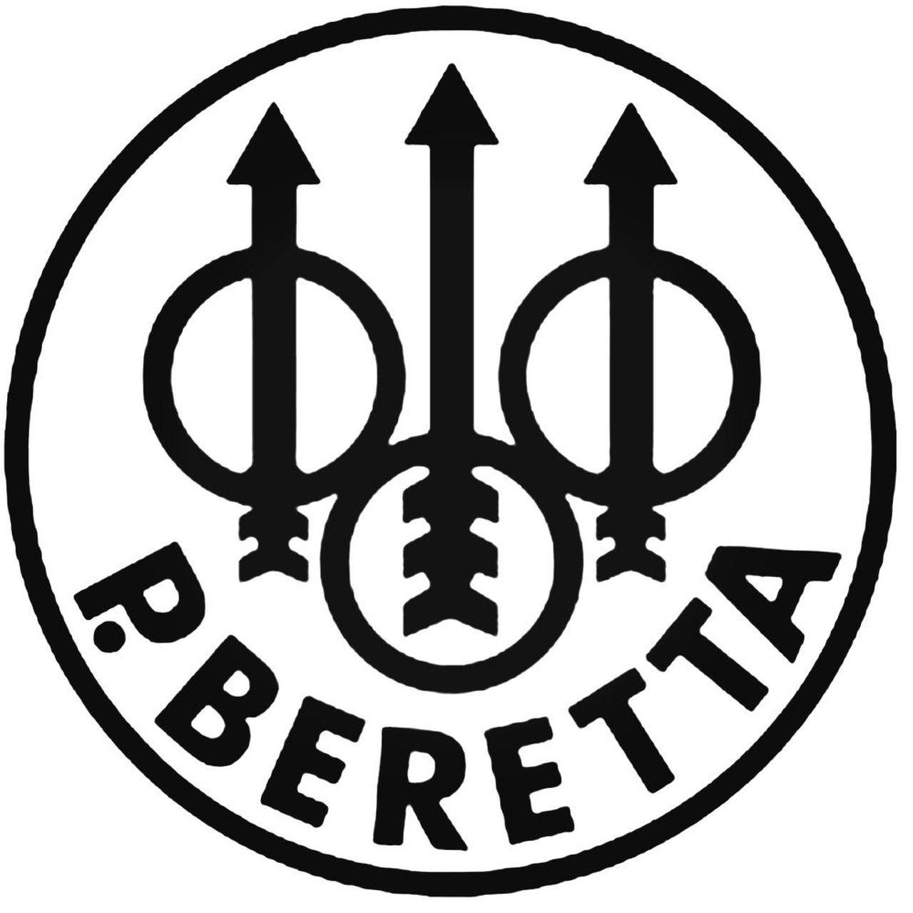 Barreta Logo - Beretta Logo Vinyl Decal Sticker