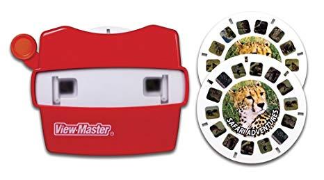 View-Master Logo - View Master Classic Viewer with 2 Reels Safari Adventure Toy Package May  Vary