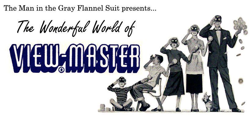View-Master Logo - A Gallery of Vintage View-Master Reels | grayflannelsuit.net