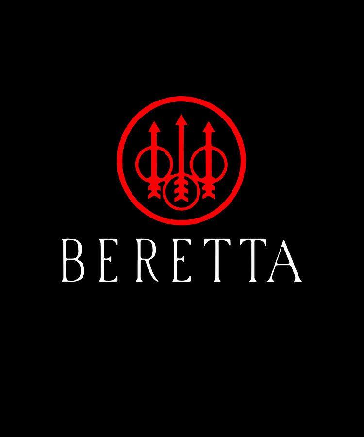 Barreta Logo - Beretta Gun Sniper Riffle Firearms Logo Men Black Gun Veteran by Harry  Bjelke-Petersen
