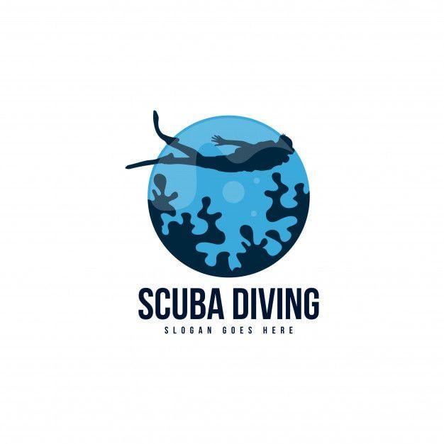 Scuba Logo - Scuba diving logo Vector | Premium Download
