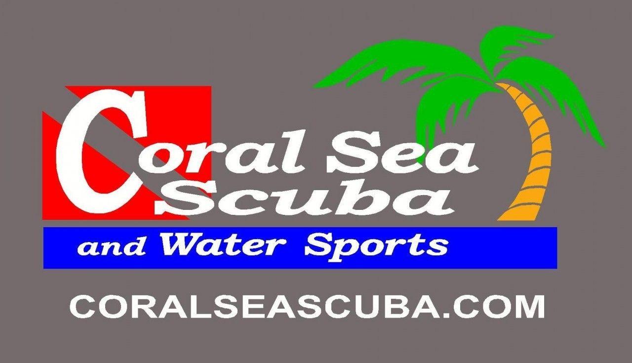 Scuba Logo - Coral Sea Scuba Logo Scuba Diving T-shirt