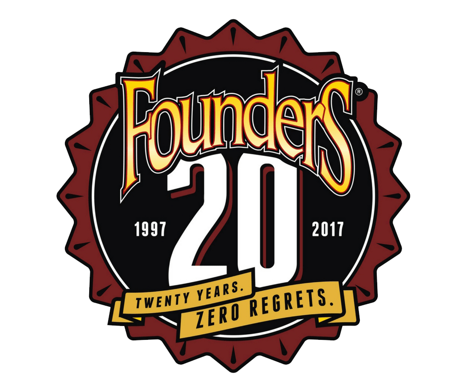 Founders Logo - FOUNDERS-20th-LOGO - Craft Breww City