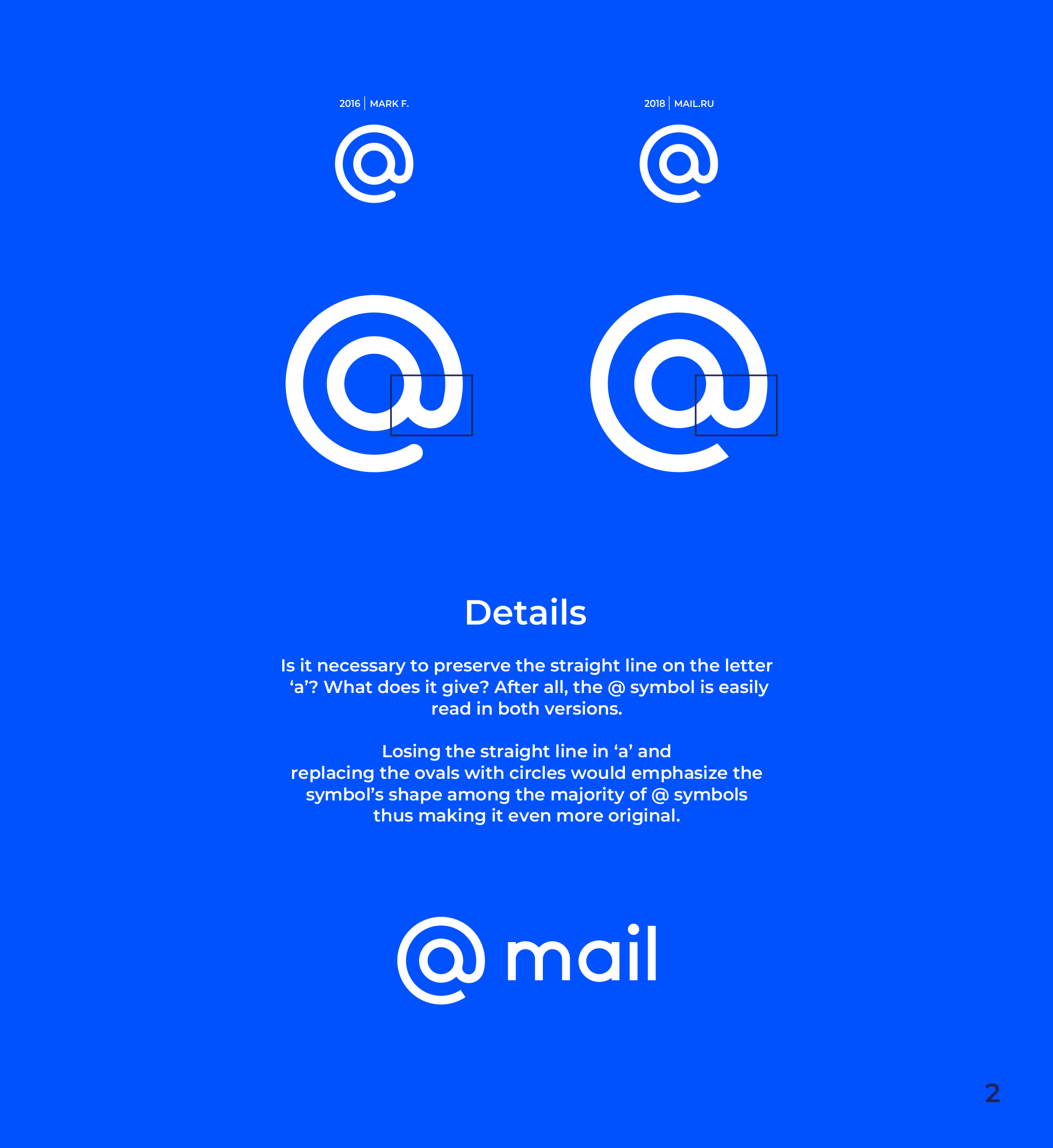 Mail.ru Logo - mail.ru case