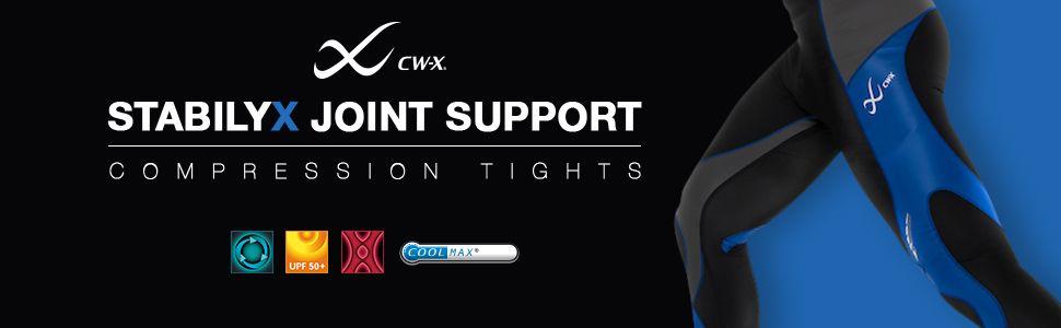 CW-X Logo - CW-X 3/4 Capri Stabilyx High Performance Compression Sports Tight