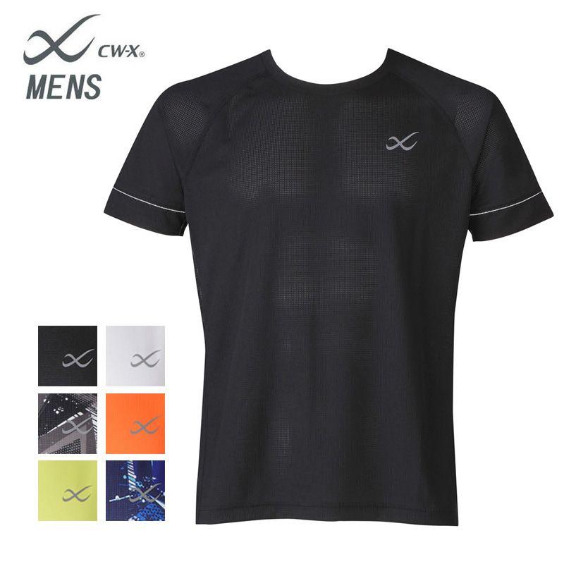 CW-X Logo - 25%OFF!! Wacoal CW-X cwx men sports outer top T-shirt DLO162 Father's Day