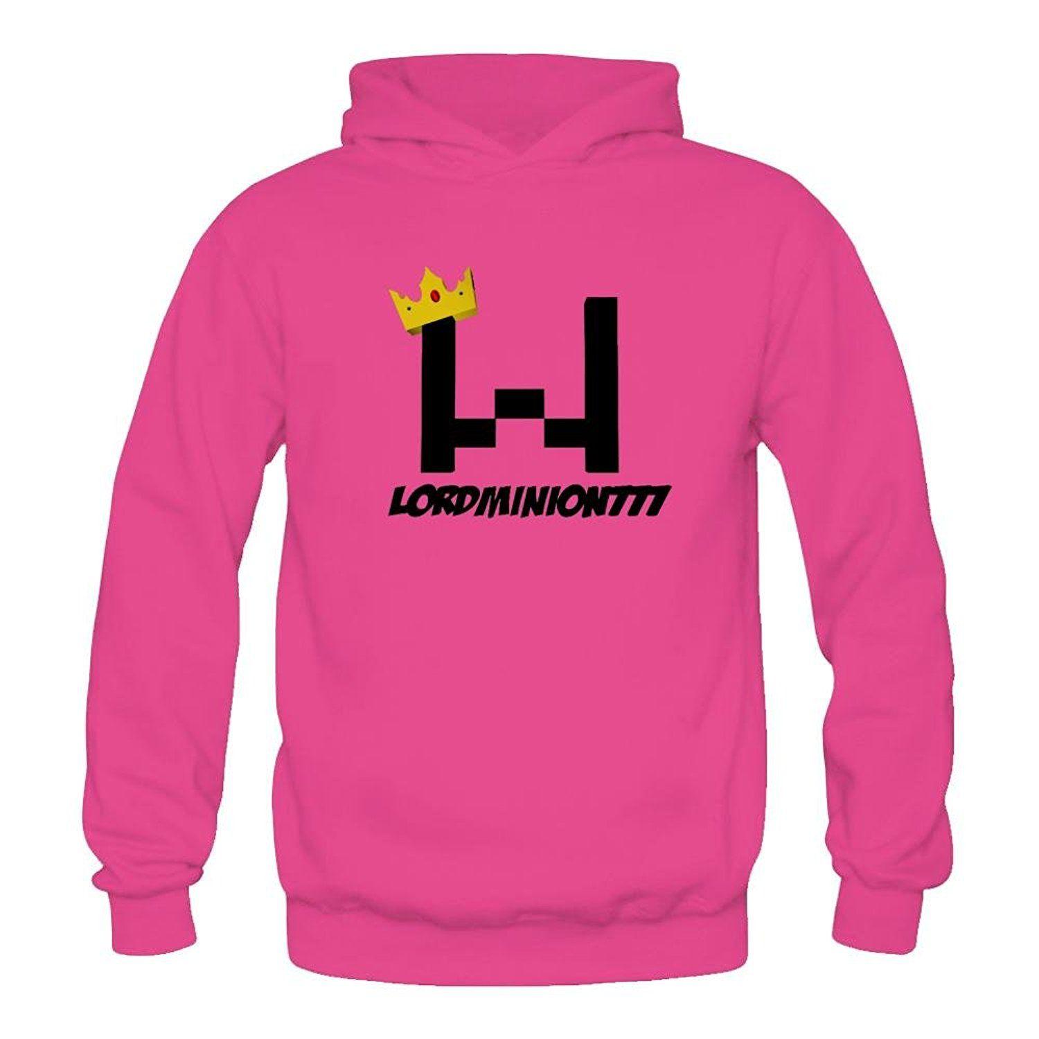 LordMinion777 Logo - Tommery Womens LordMinion777 Logo Long Sleeve Sweatshirts Hoodie