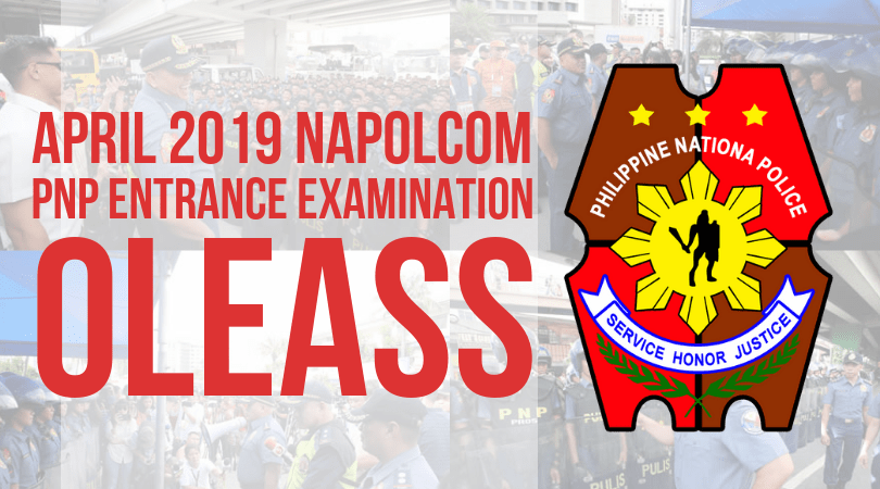 NAPOLCOM Logo - April 2019 NAPOLCOM OLEASS for PNP Entrance Exam • Local Pulse