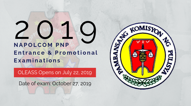 NAPOLCOM Logo - NAPOLCOM sets PNP Entrance exams on October 27, 2019