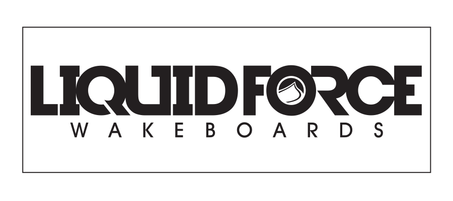 Wakeboard Logo - Banner Logo 3x8, Accessories, Liquid Force