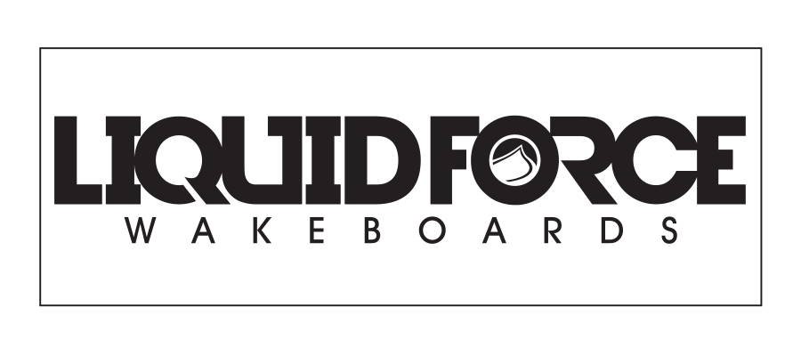 Wakeboard Logo - Banner Logo 3x Accessories, Liquid Force