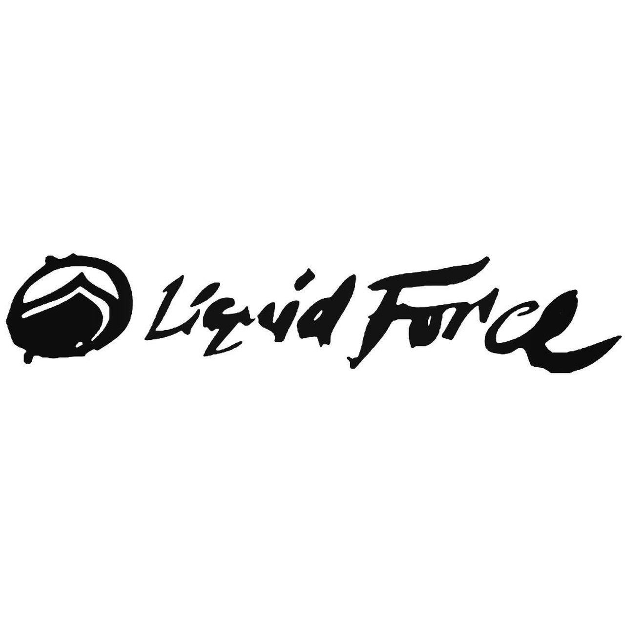 Wakeboard Logo - Liquid Force Wakeboard Vinyl Decal Sticker