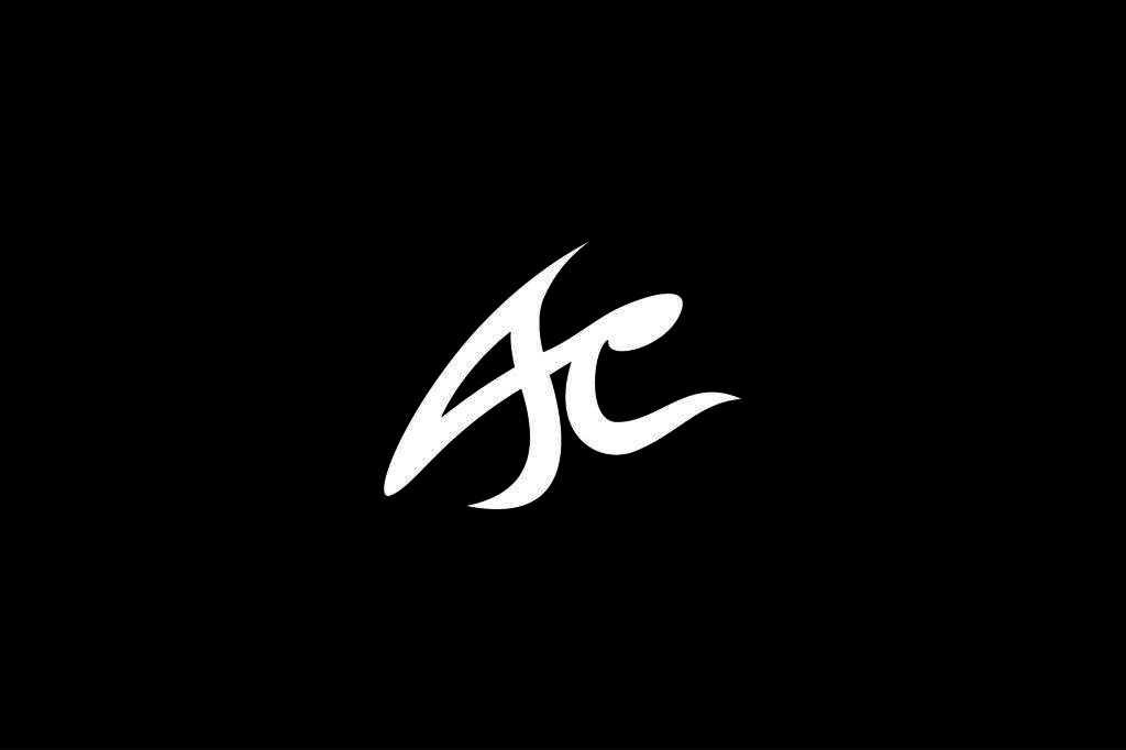 ASC Logo - Monogram ASC Logo Design Graphic