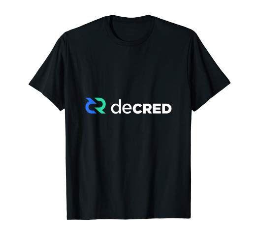 Decred Logo - Amazon.com: Decred Logo DCR Cryptocurrency T-Shirt: Clothing