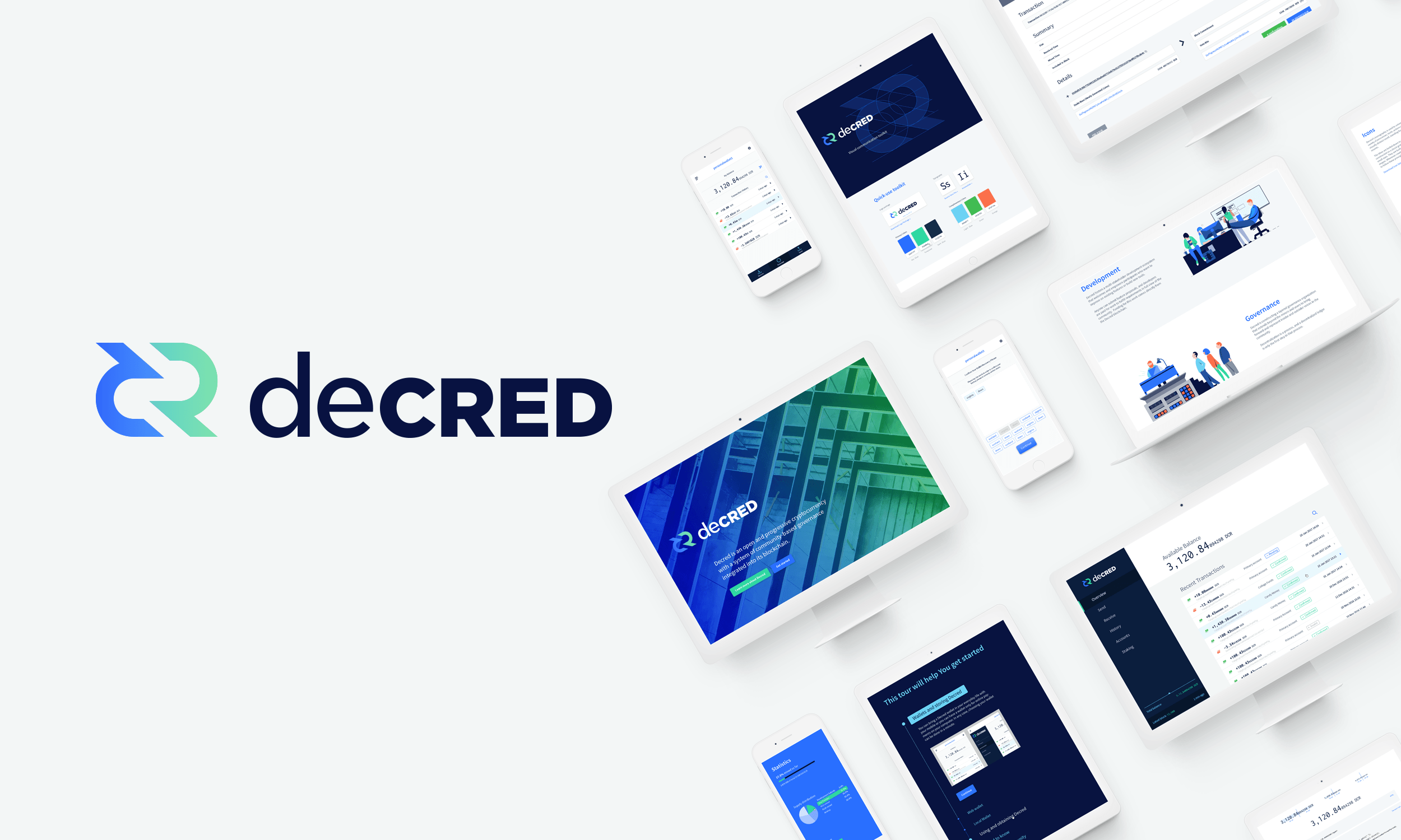 Decred Logo - Case Study: Identity and Design Development for a Digital Currency